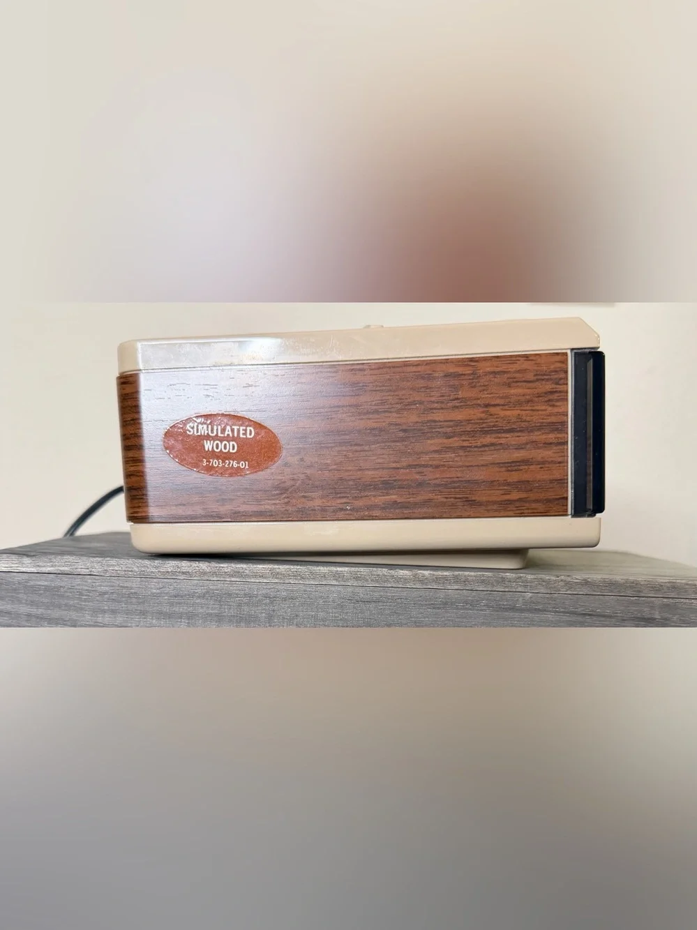 Vintage 80's Sony Dream Machine FM/AM Digital Clock Radio Alarm  ICF-C3W